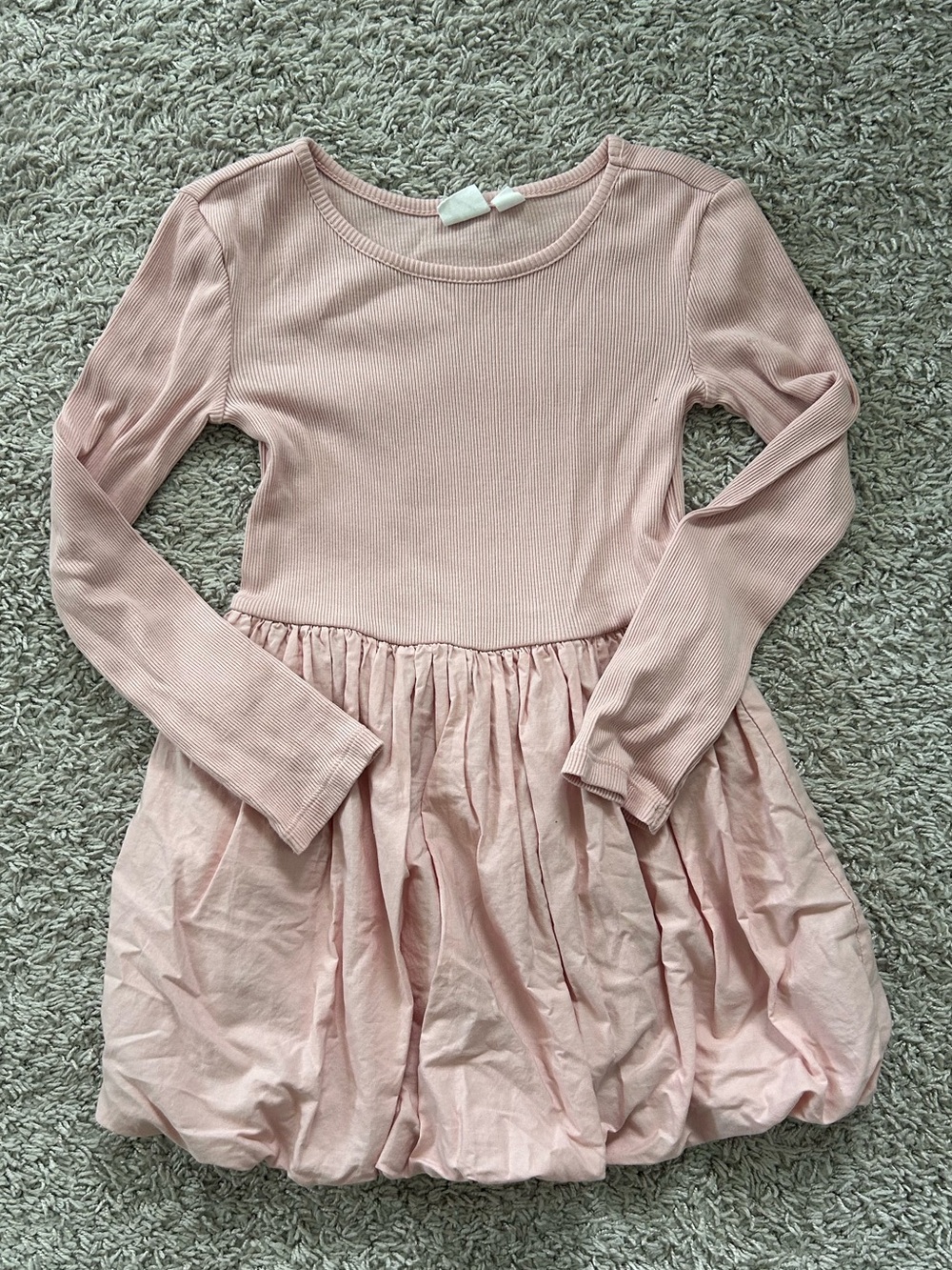 Gap Kids XS pale pink bubble dress